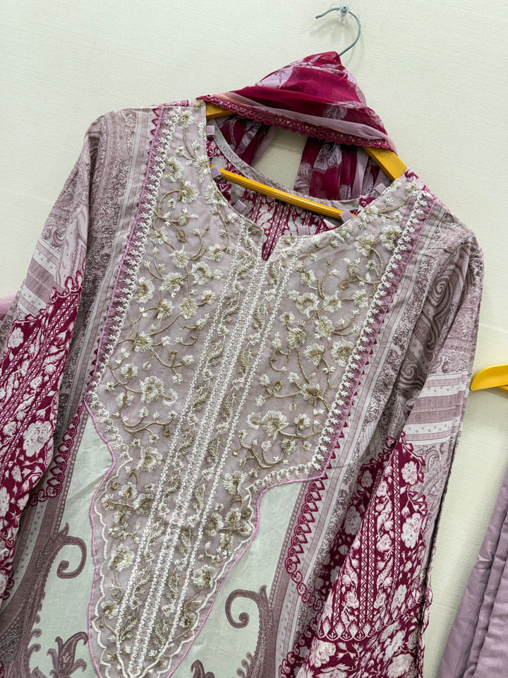 Pakistani patch work suit