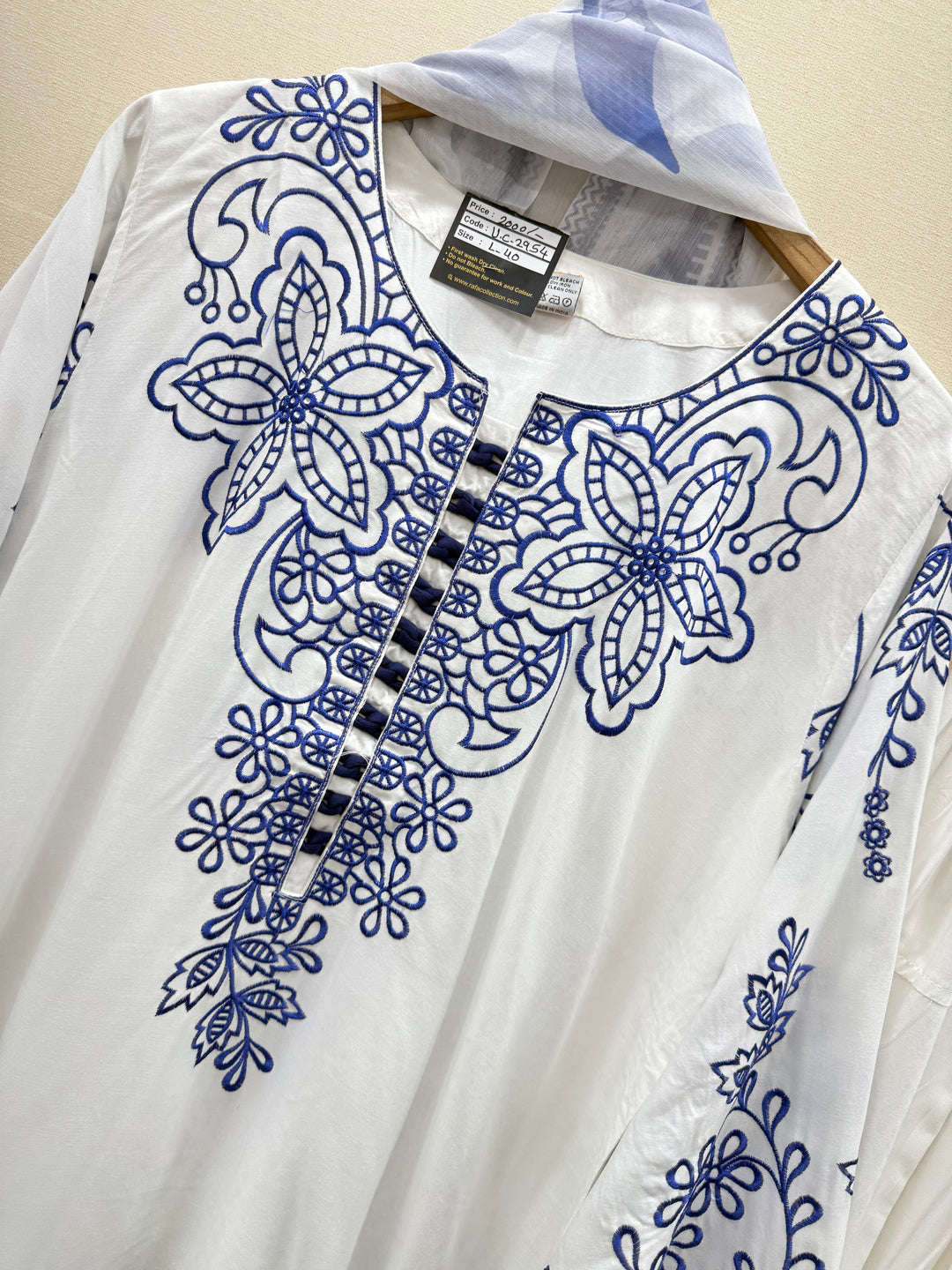 Embroidered Farshi suits