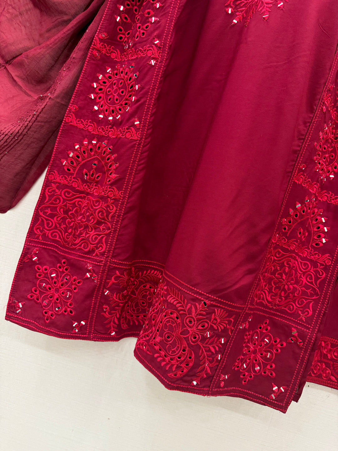 Rayon Embroidered suits