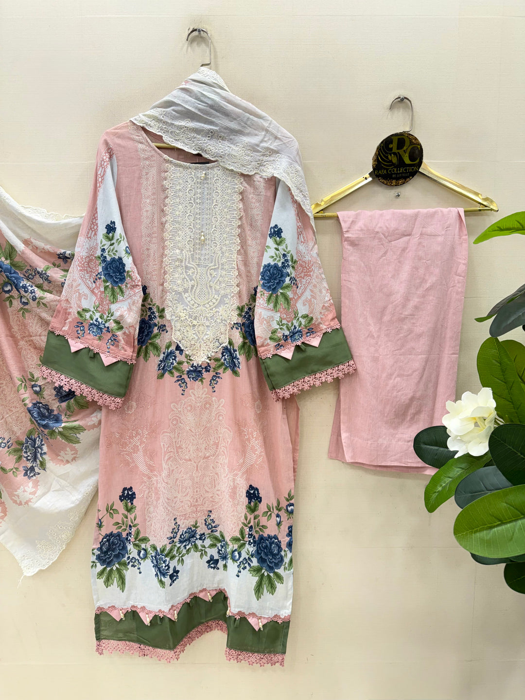 Cotton patchwork Suits