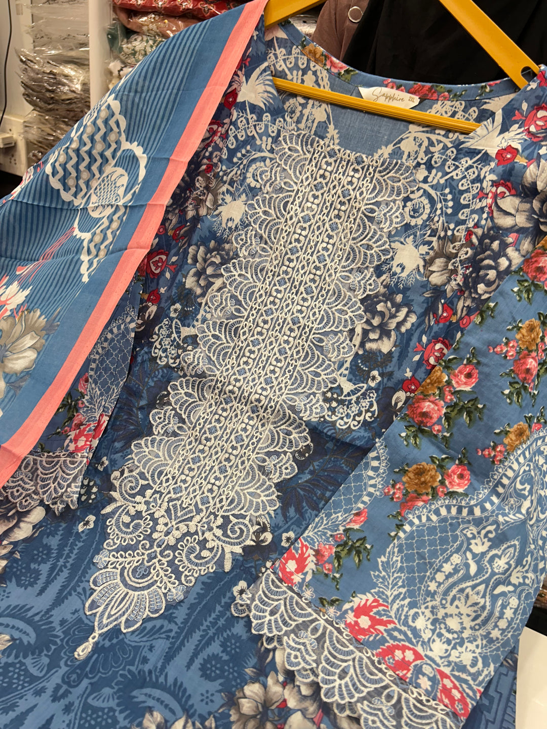 Pakistani embroided suit 1993