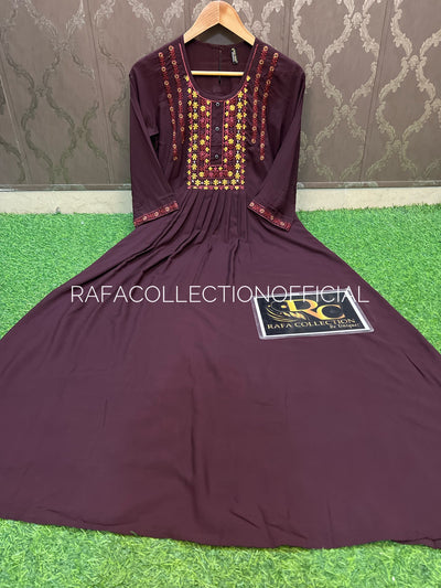 Embroided Gown
