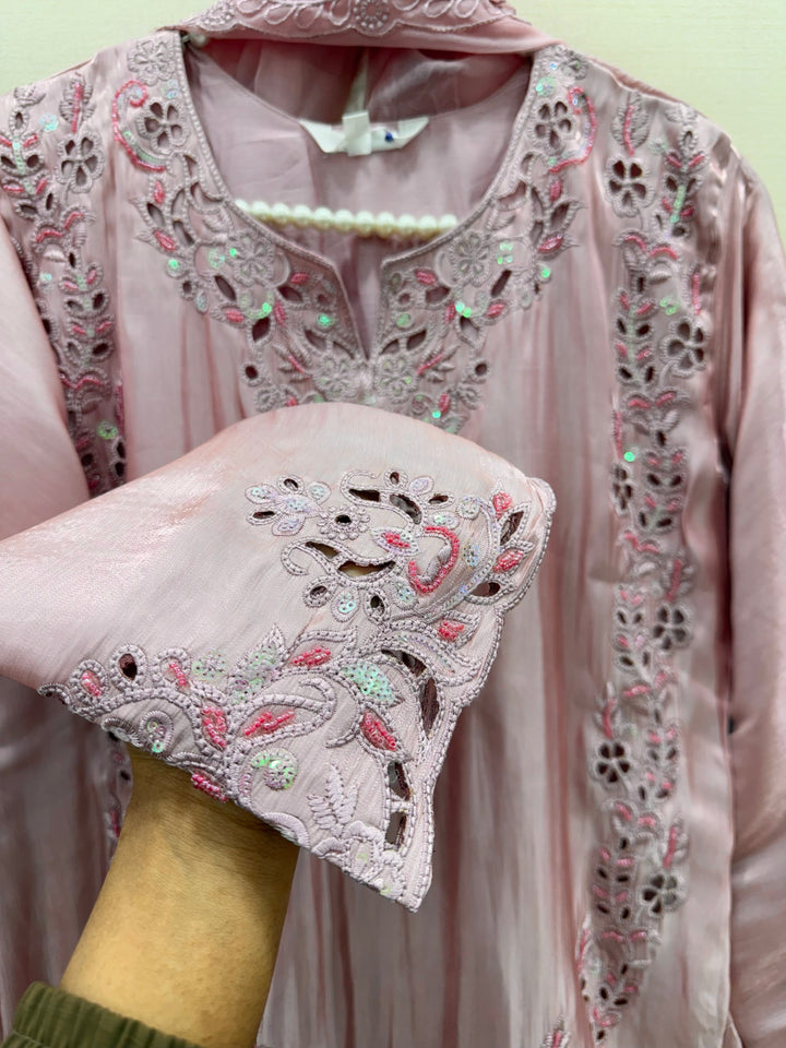 Pakistani cutwork suits