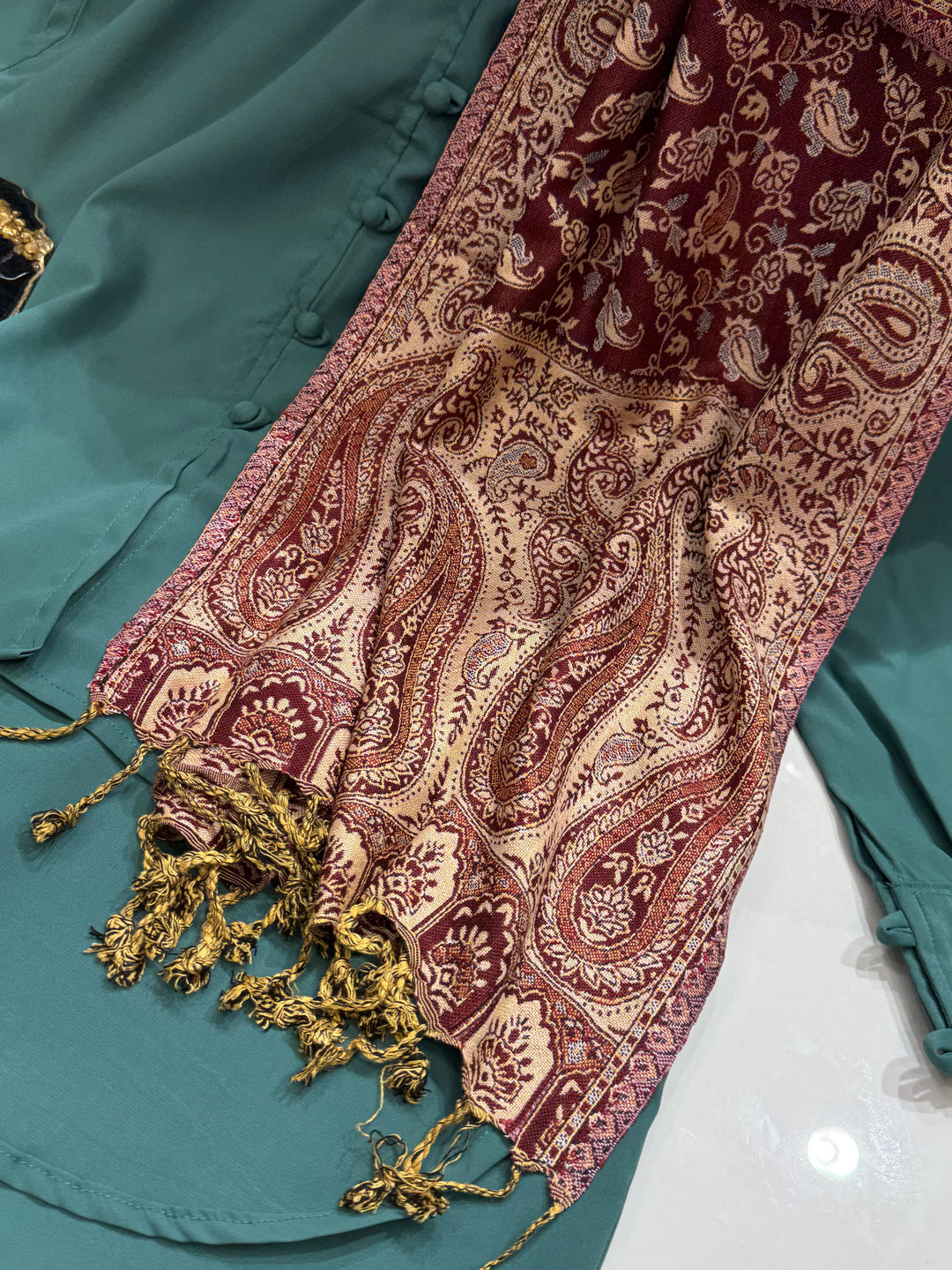 pashmina shawl co-ord sets