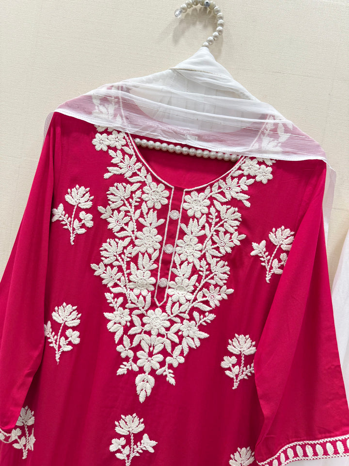 Lucknawi Embroidered Suits