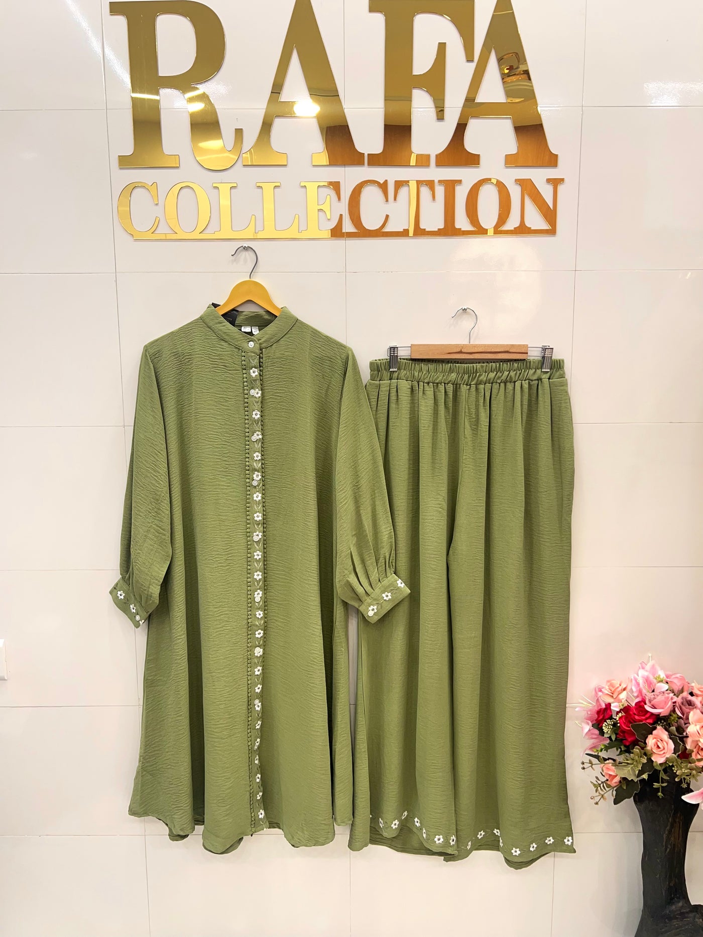 imported crinkle Co-ord sets 2733