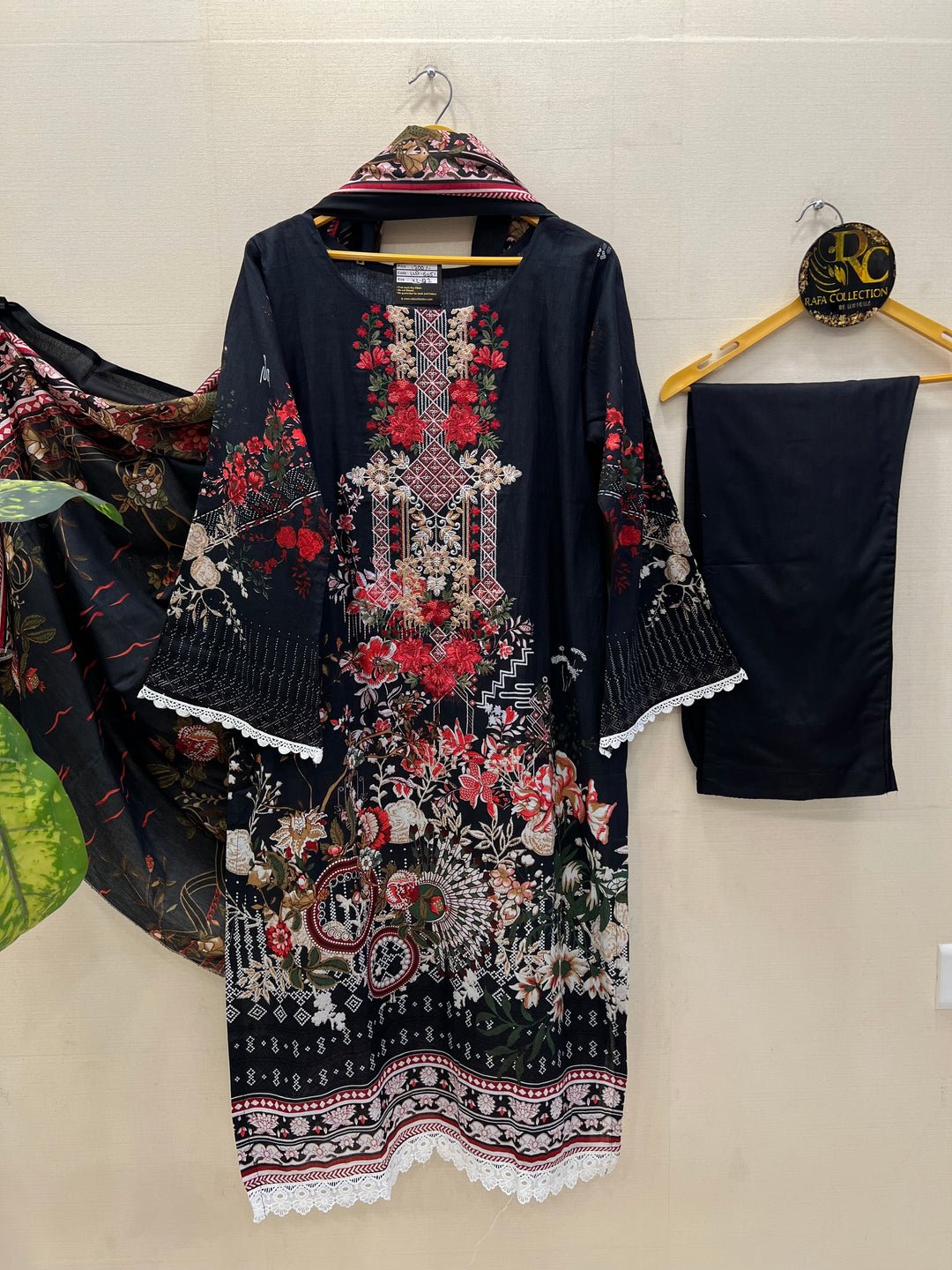 Cotton Embroidered Suits