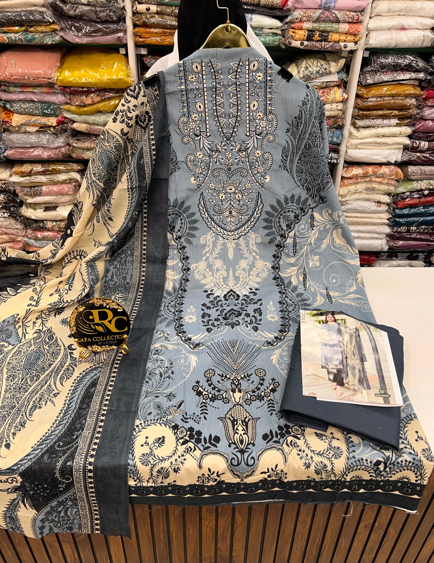 Cotton unstitched suits 2820