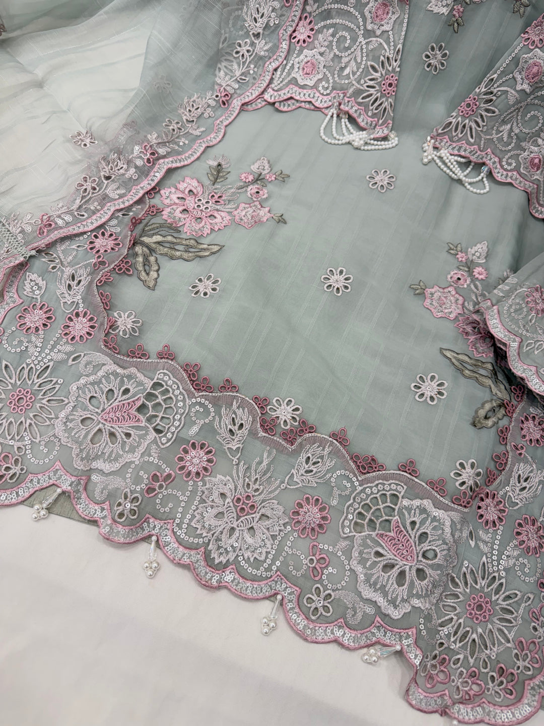 Premium cutwork suits