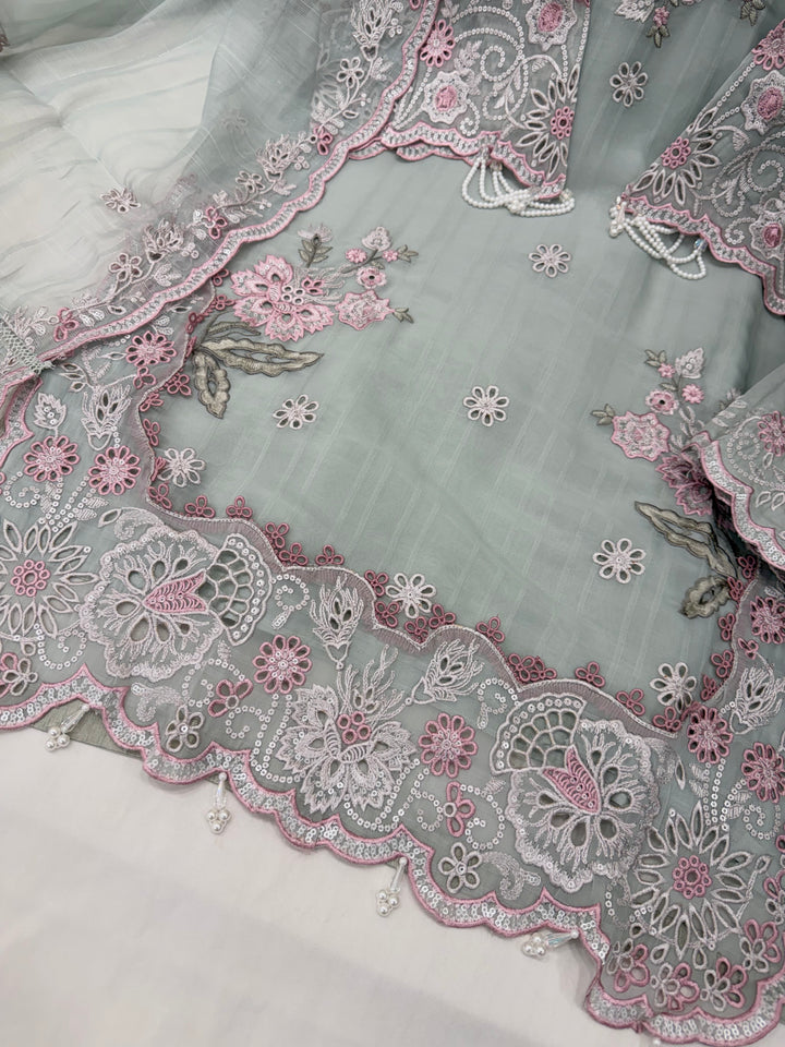 Premium cutwork suits