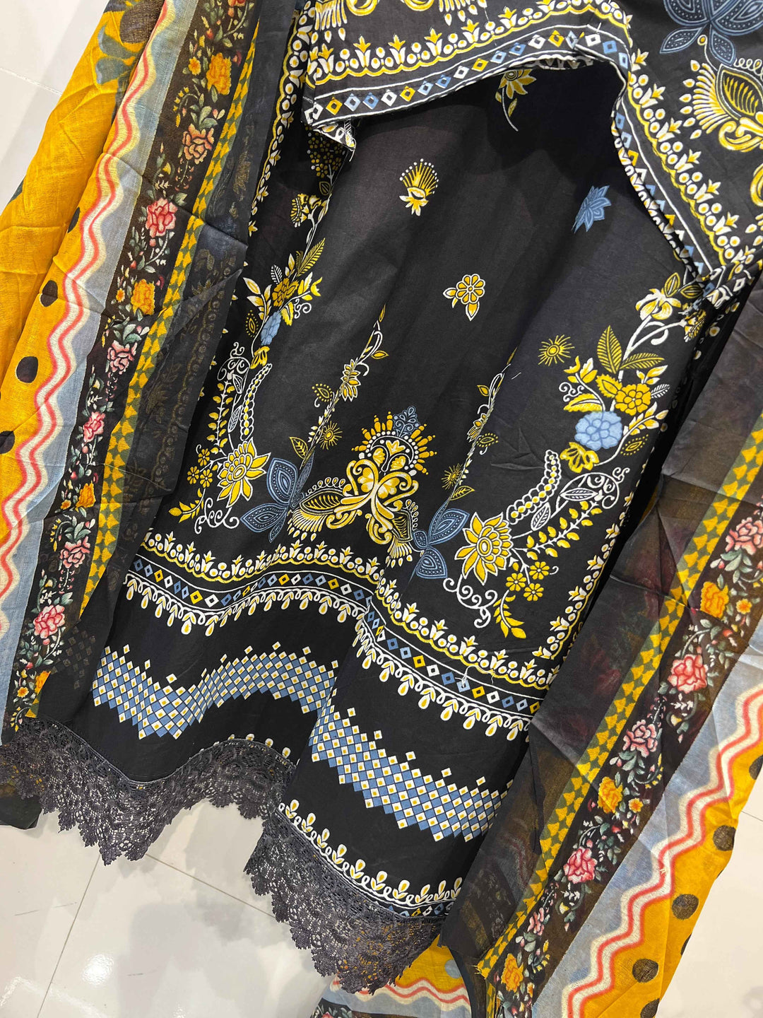 Pakistani Printed Suits 2203
