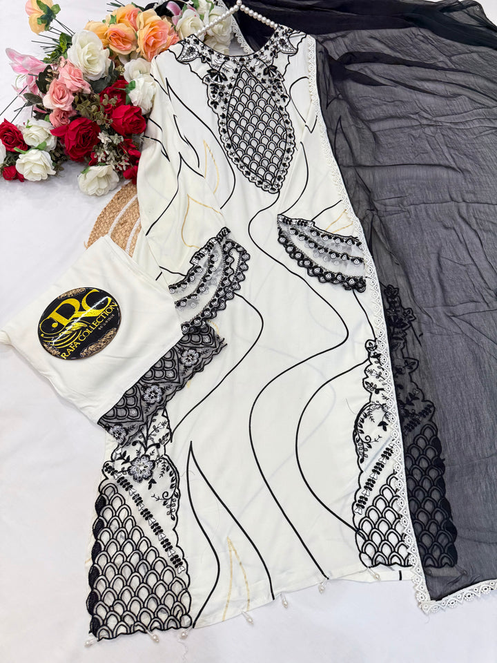 Pakistani cutwork suits