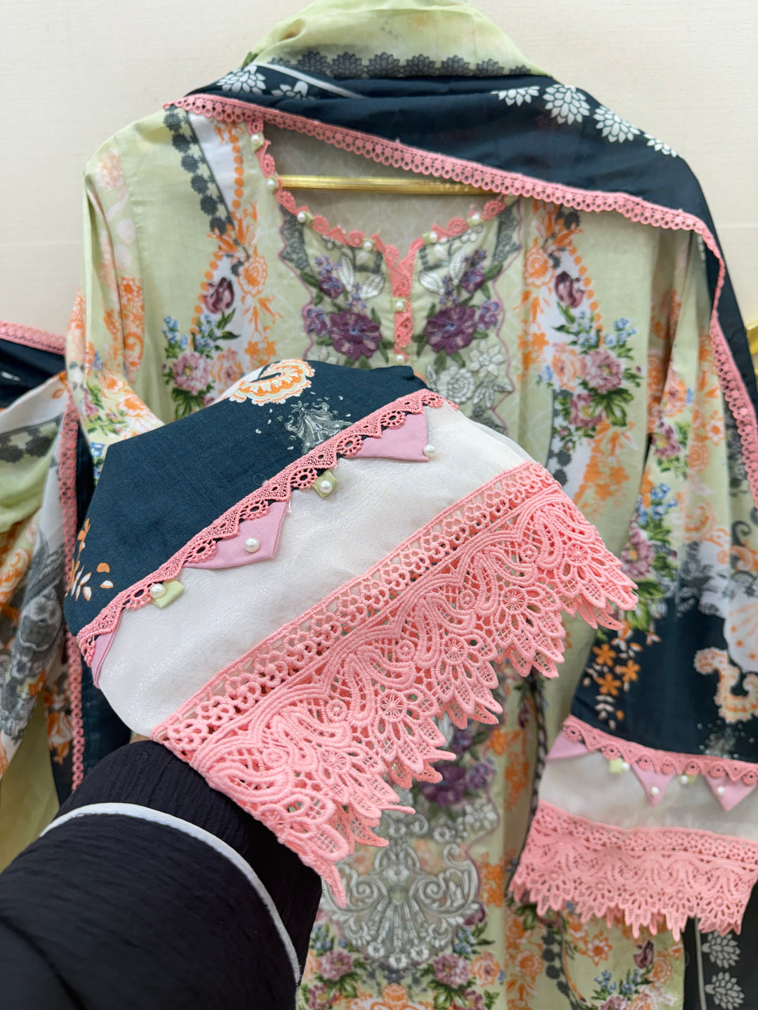 Pakistani patchwork suits