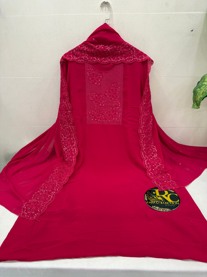 Georgette unstitched suits