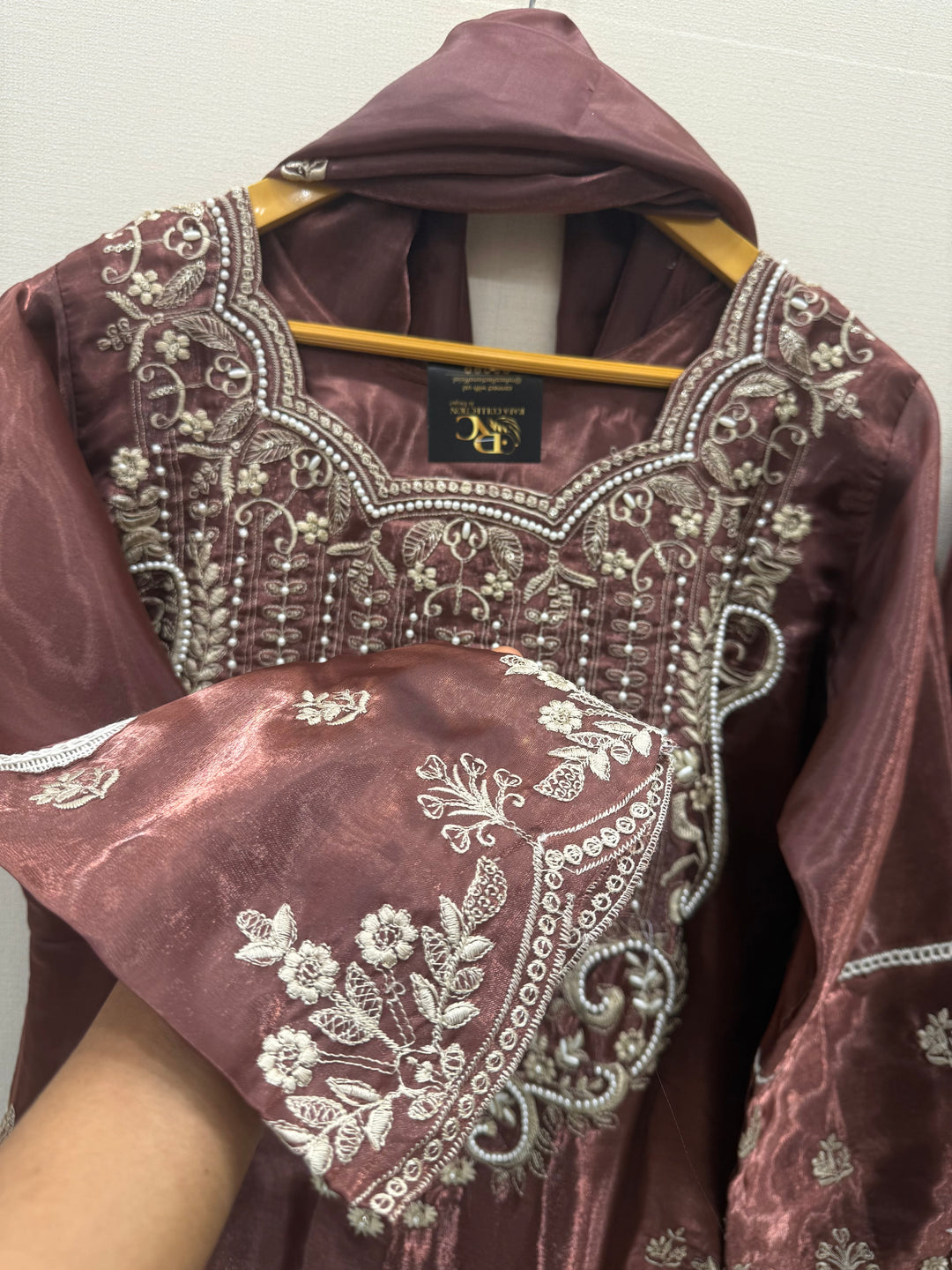 Shimmer Organza suits