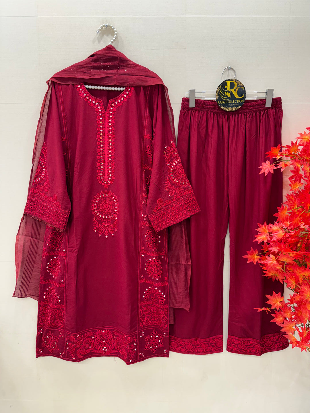 Rayon Embroidered Suits