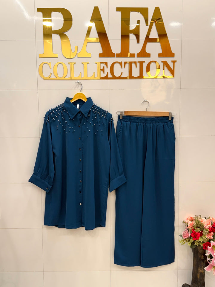 Imported pearl co-ord sets 2845