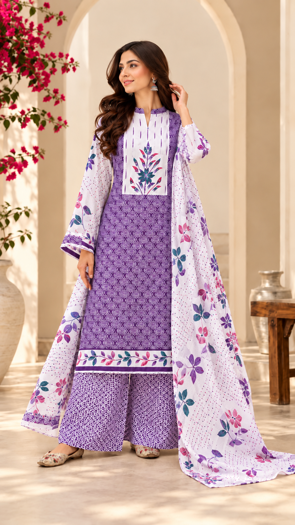Cotton Unstitched Suits