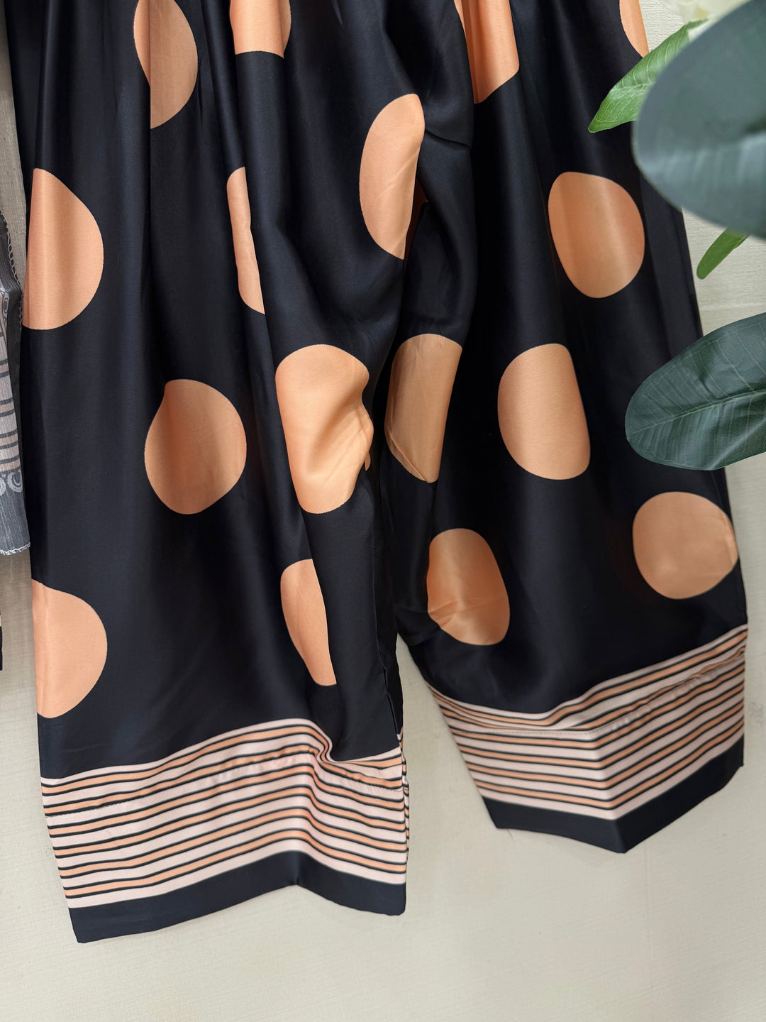 Polka dot farshi salwar suits