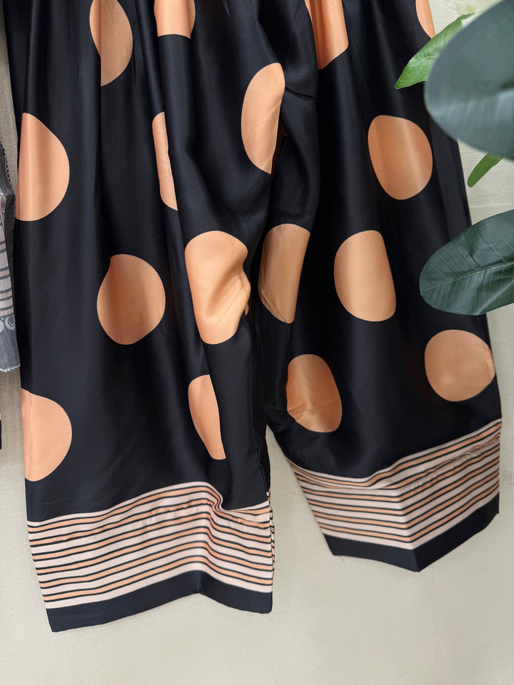 Polka dot farshi salwar suits