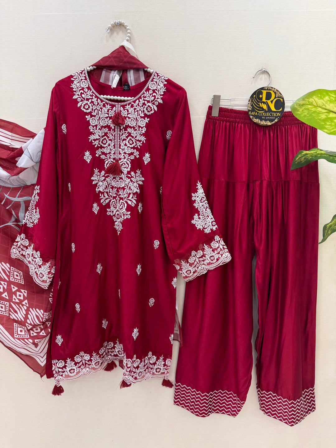 Pakistani Embroidered farshi suits
