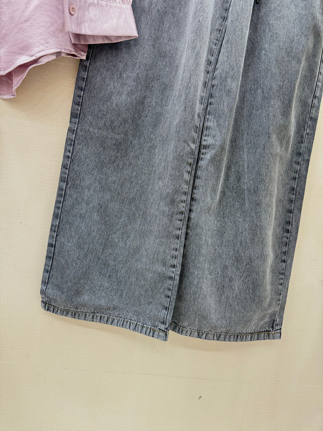 Korean denim cargo Sets