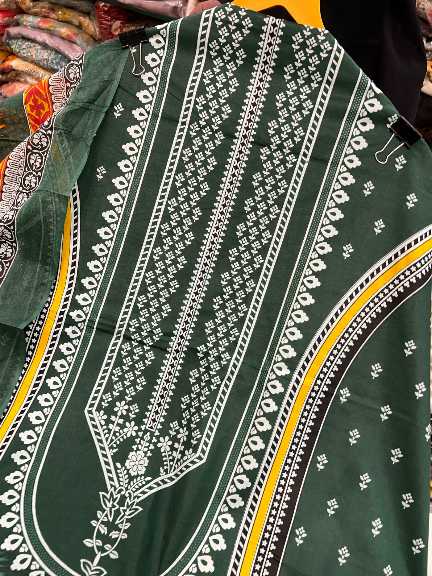 Cotton unstitched suits 2777