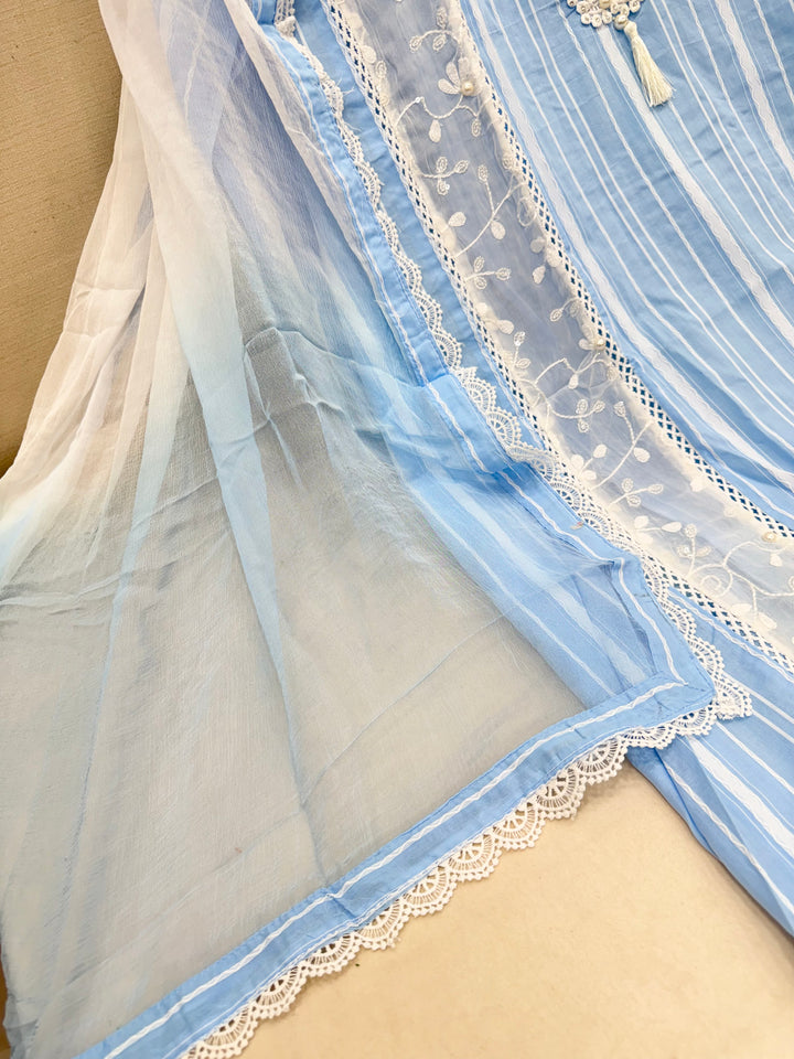 Cotton unstitched suits