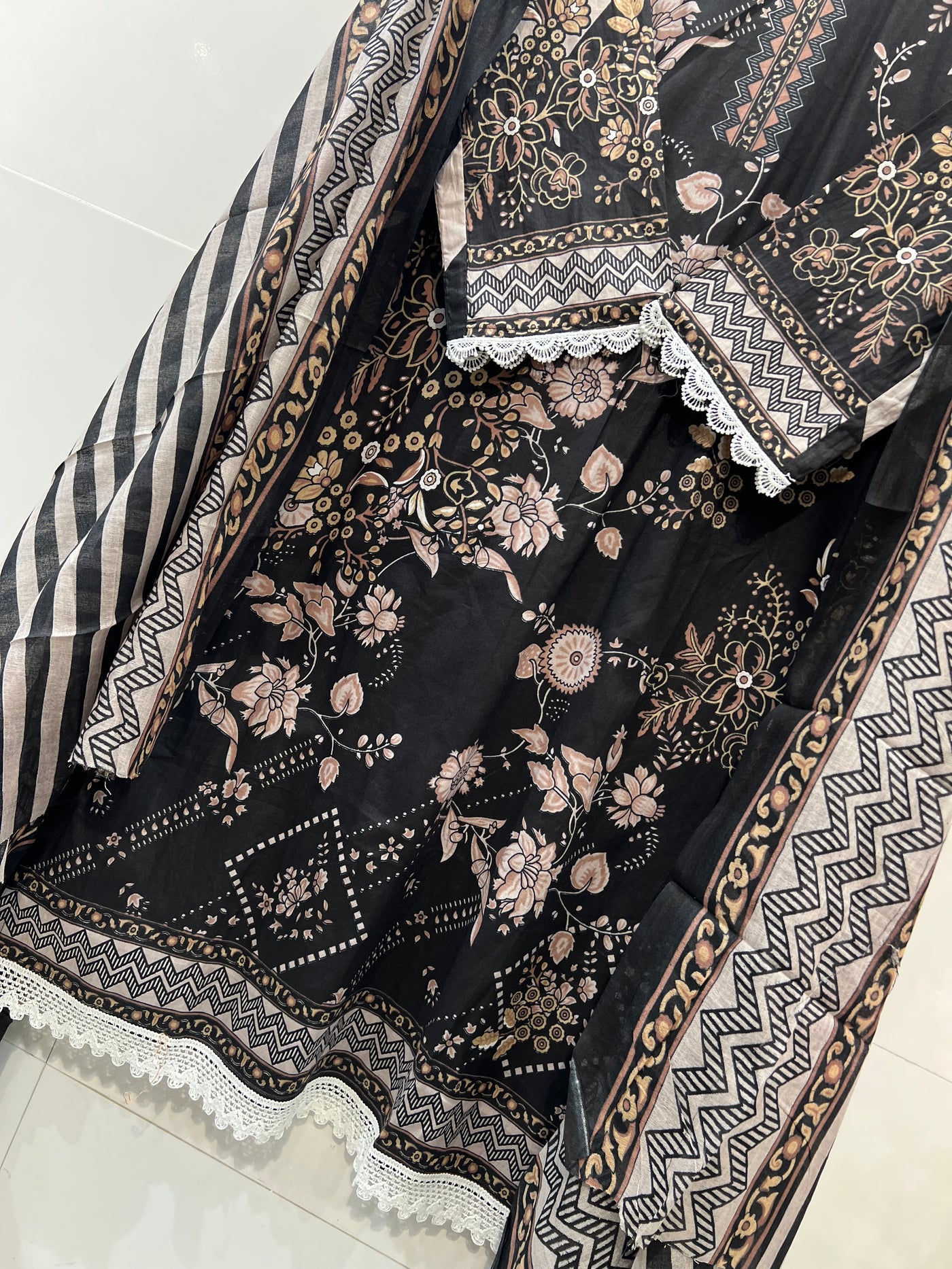 Cotton Ready to wear suits 24010