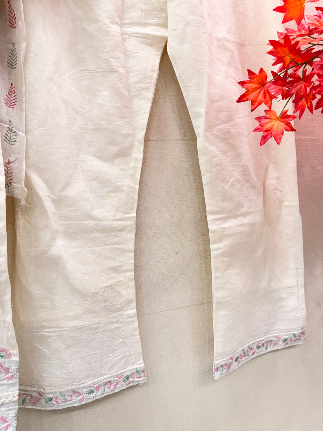Cotton Embroidered Suits