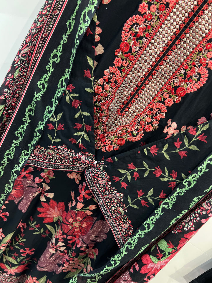 Paki Embroided suits 3410