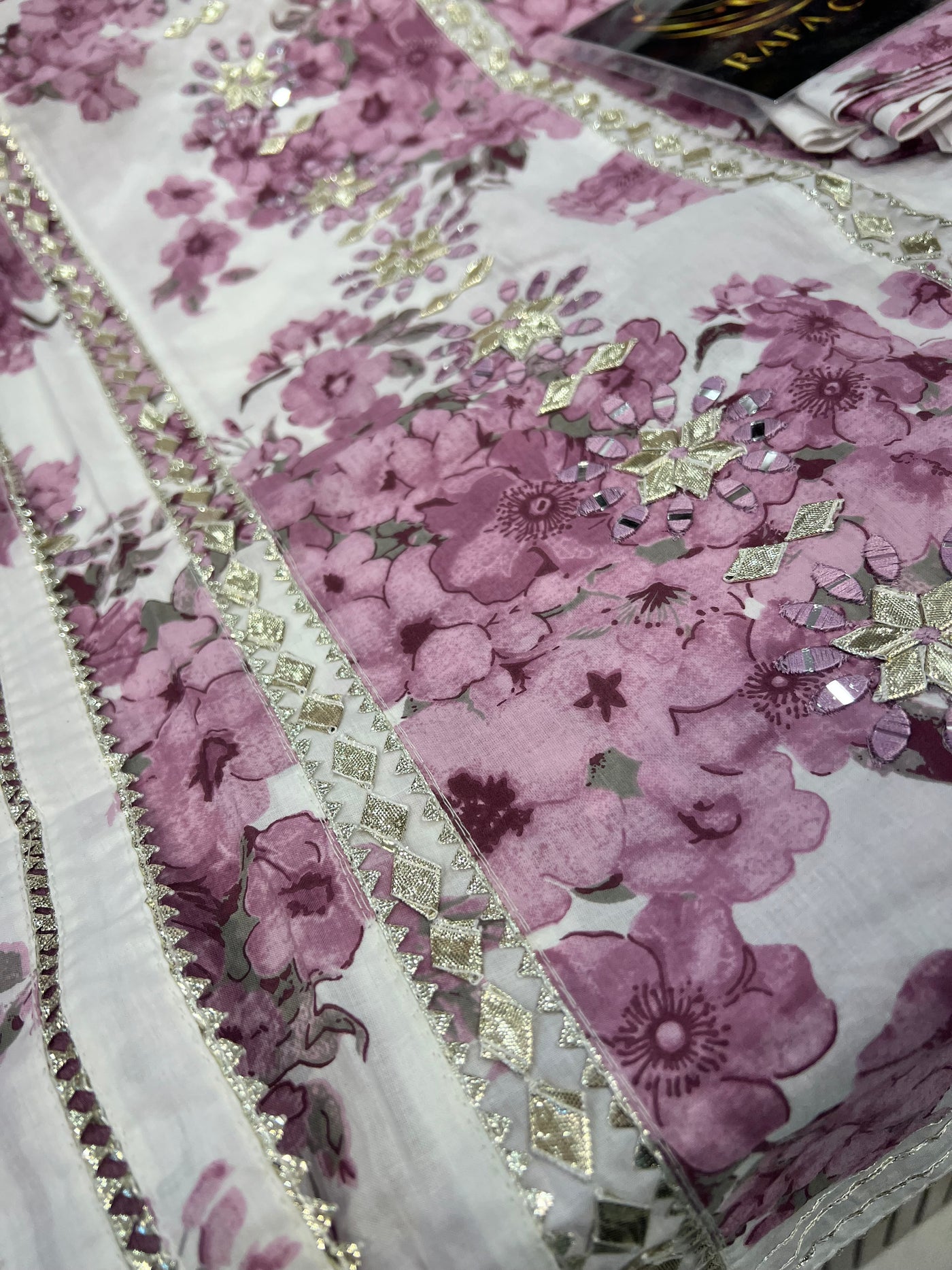 Pure cotton unstitch suits 2242