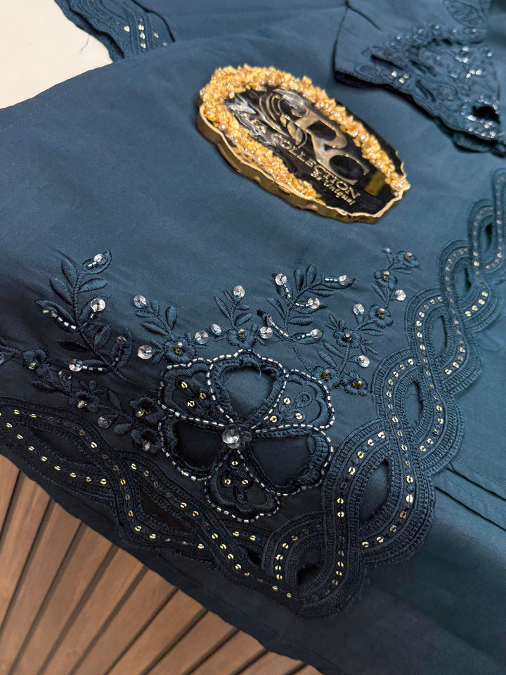 Premium cutwork suit