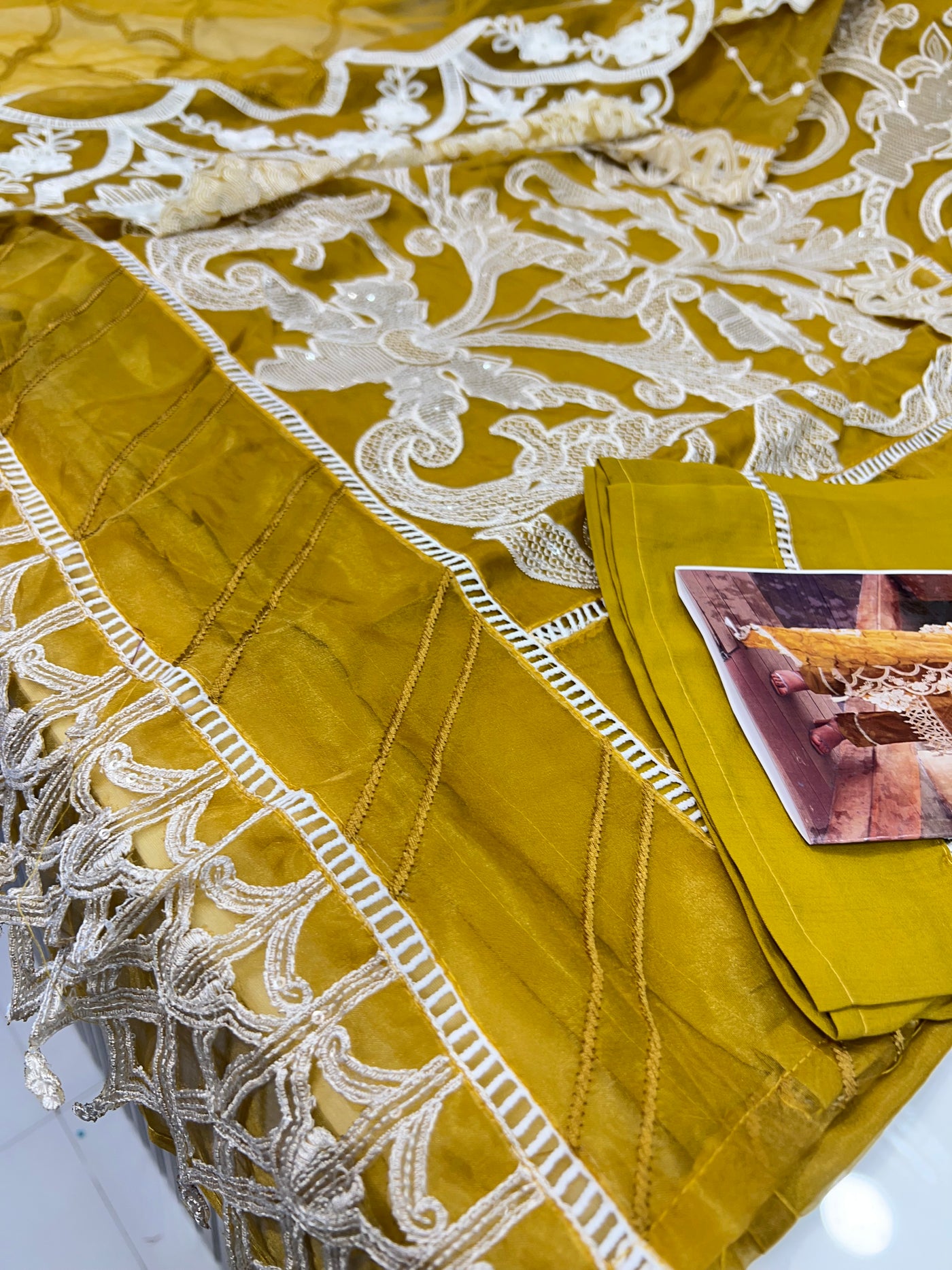 Pakistani Organza Suit 115416