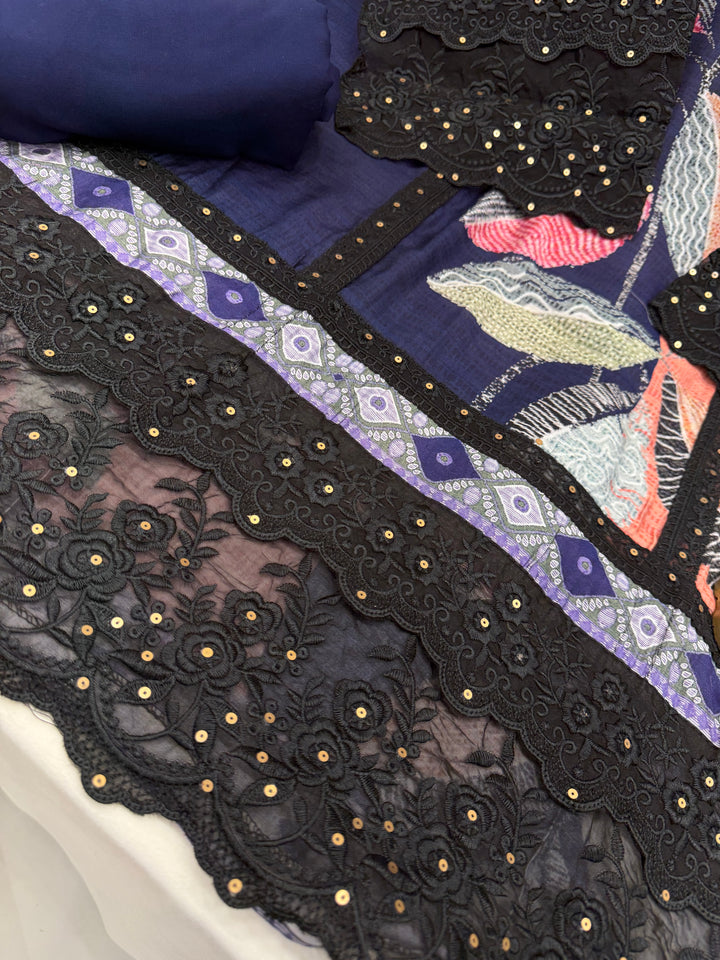Cotton unstitched suits 1094