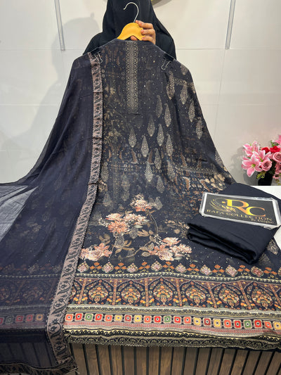 Muslin unstitched Suits 1851