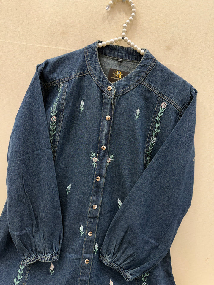 Denim Long Gown’s