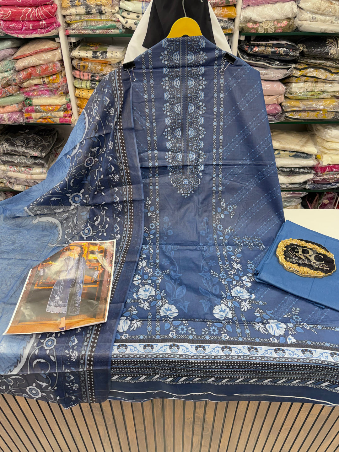 Cotton printed unstitched suits 2900