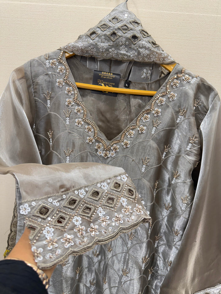 Shimmer Organza Suit