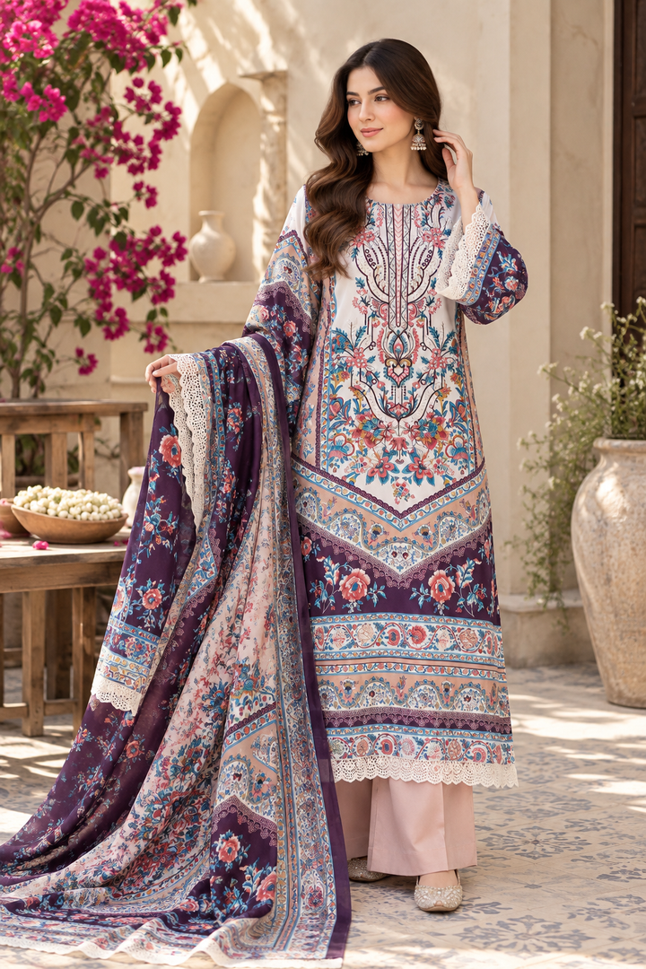 Cotton ready to wear suits