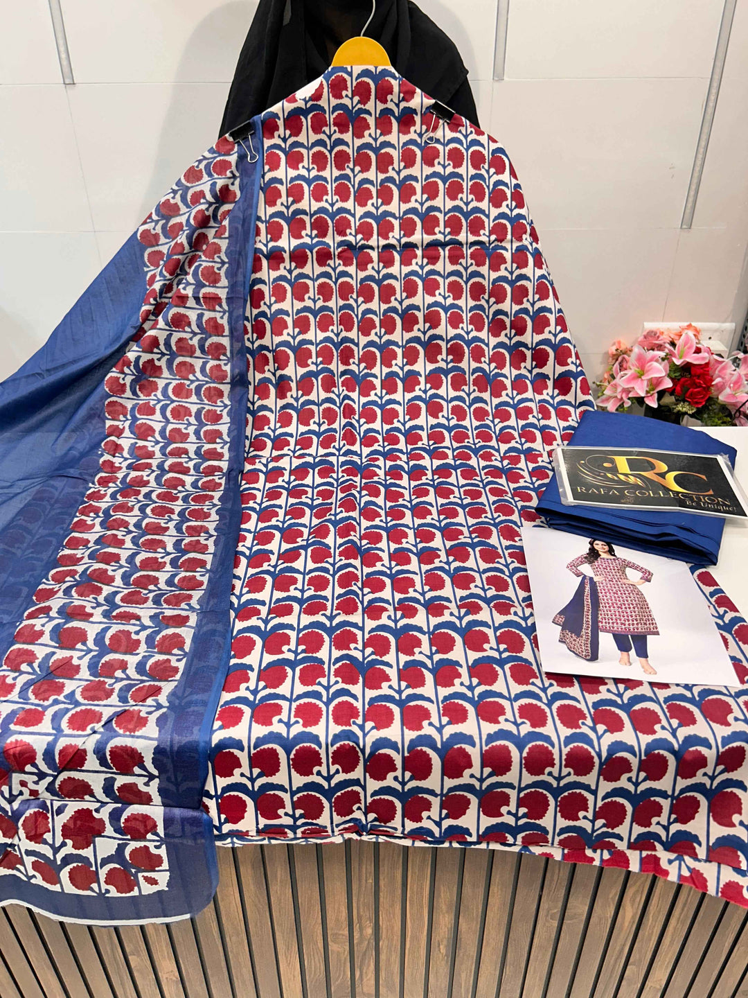 Cotton Printed suit 11546