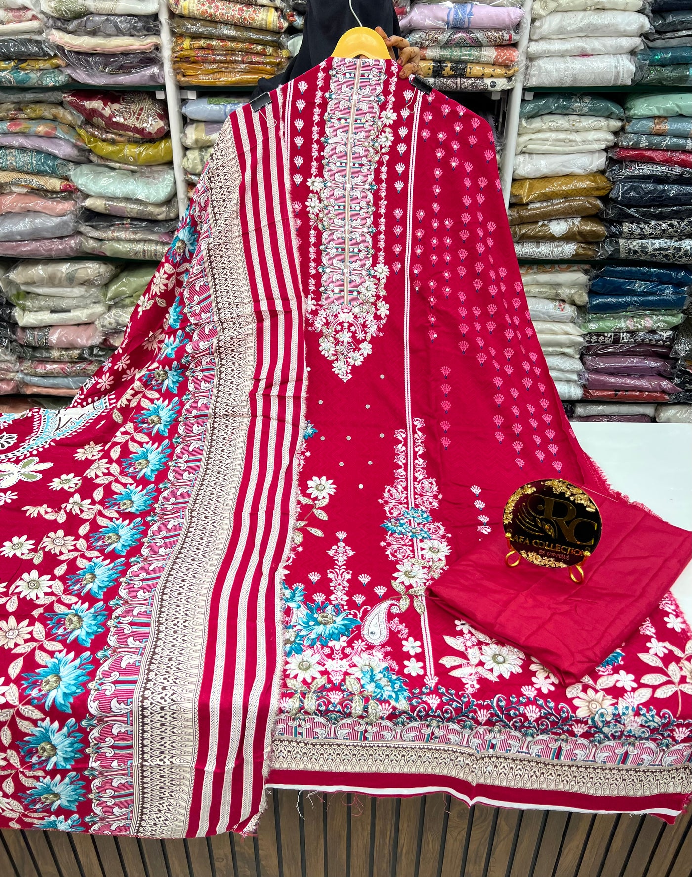 Rayon unstitched suits 2792