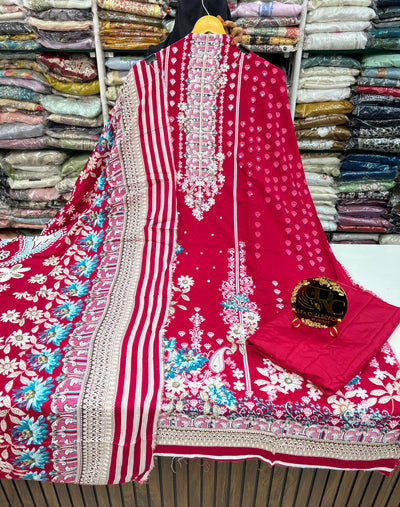 Rayon unstitched suits 2792