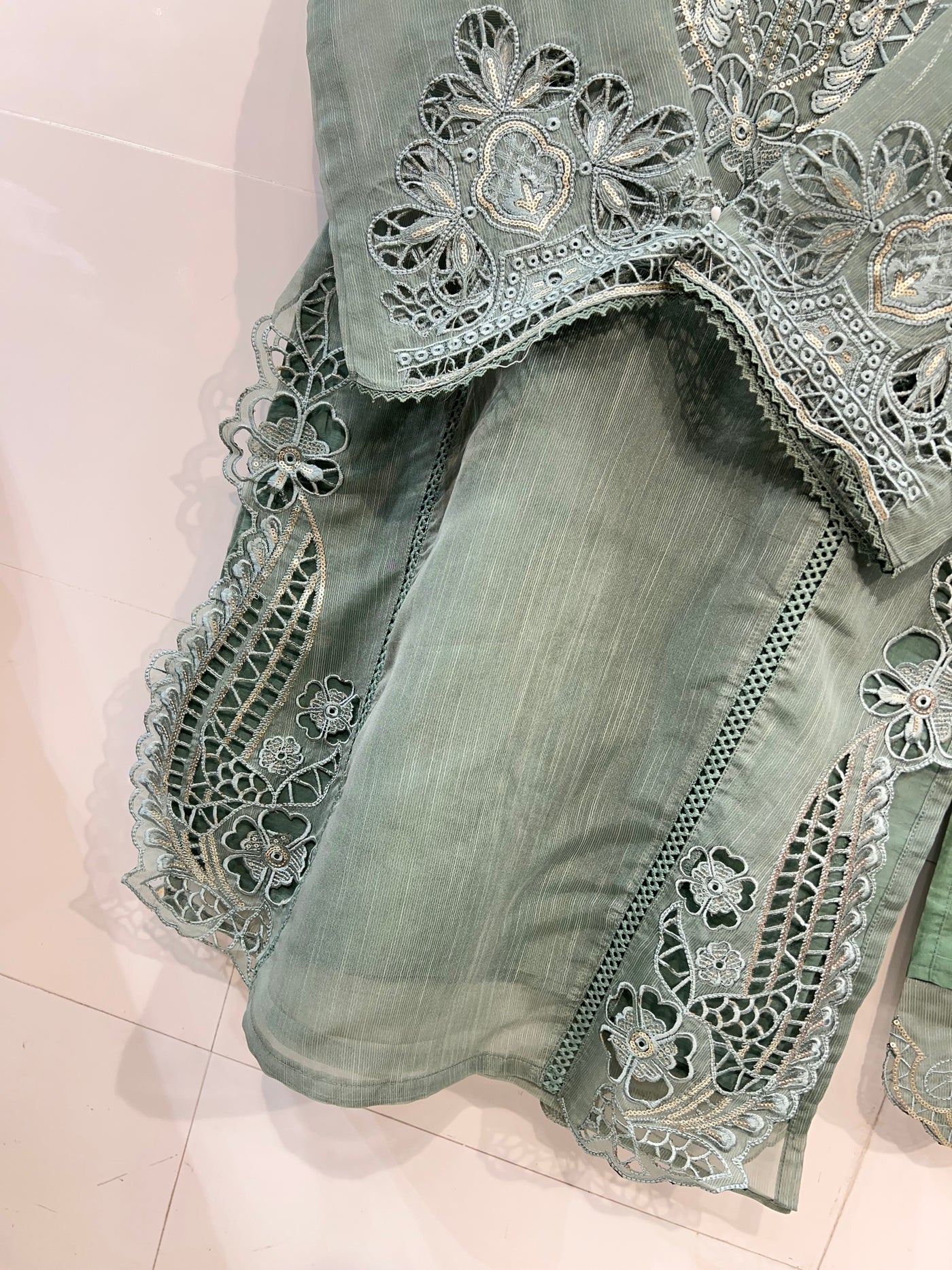 Pakistani cutwork formals 2315