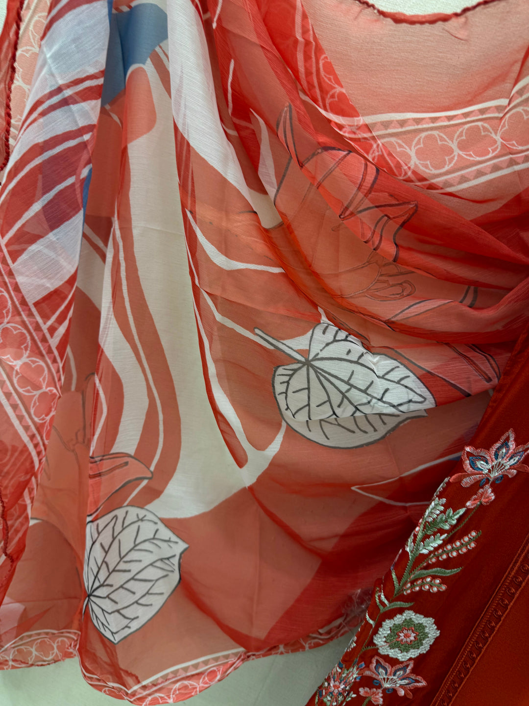 Embroidered Cutwork Suits