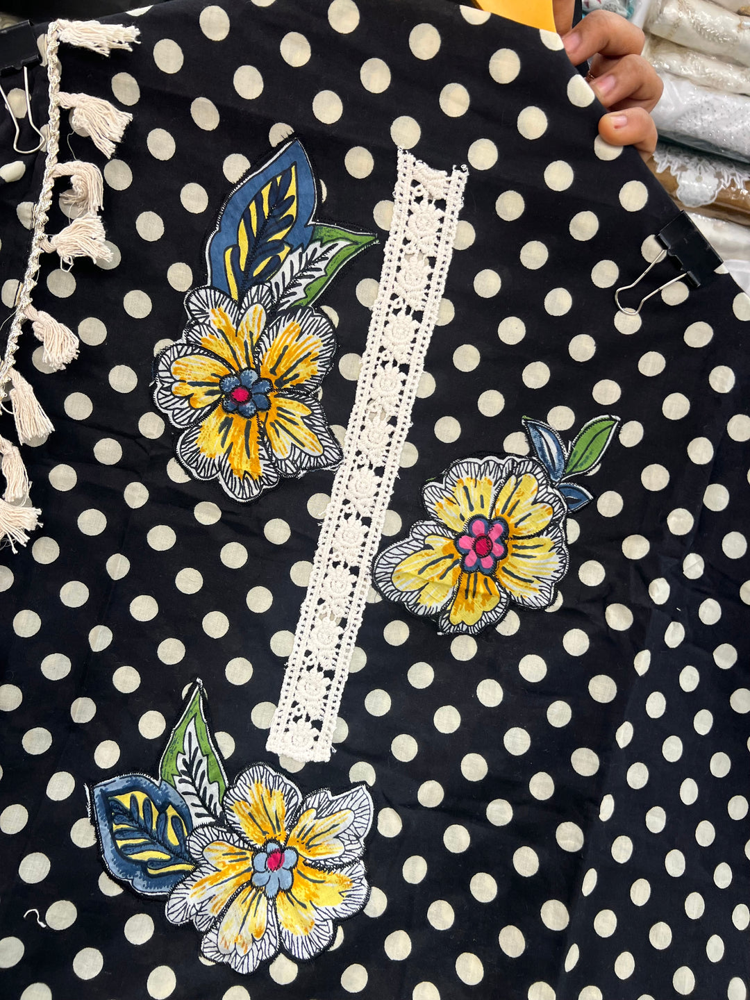 Cotton unstitched suit 30818