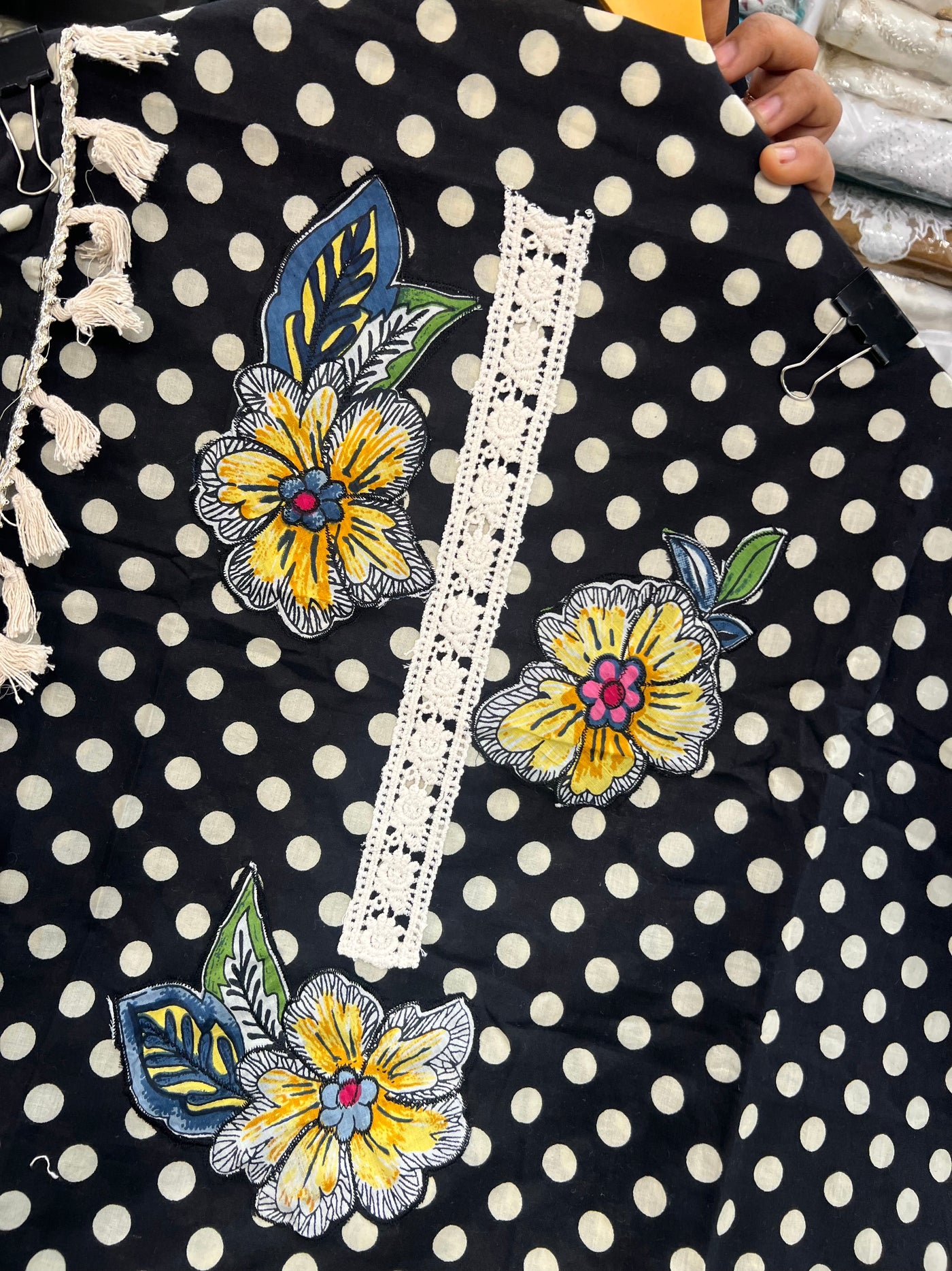 Cotton unstitched suit 30818