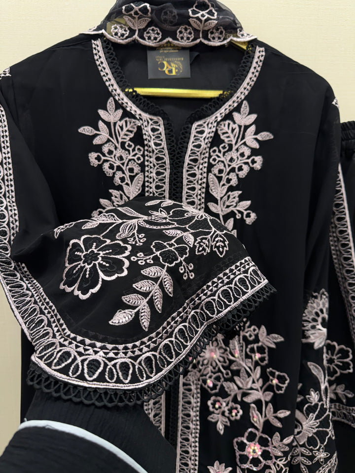 Georgette Embroidered suits