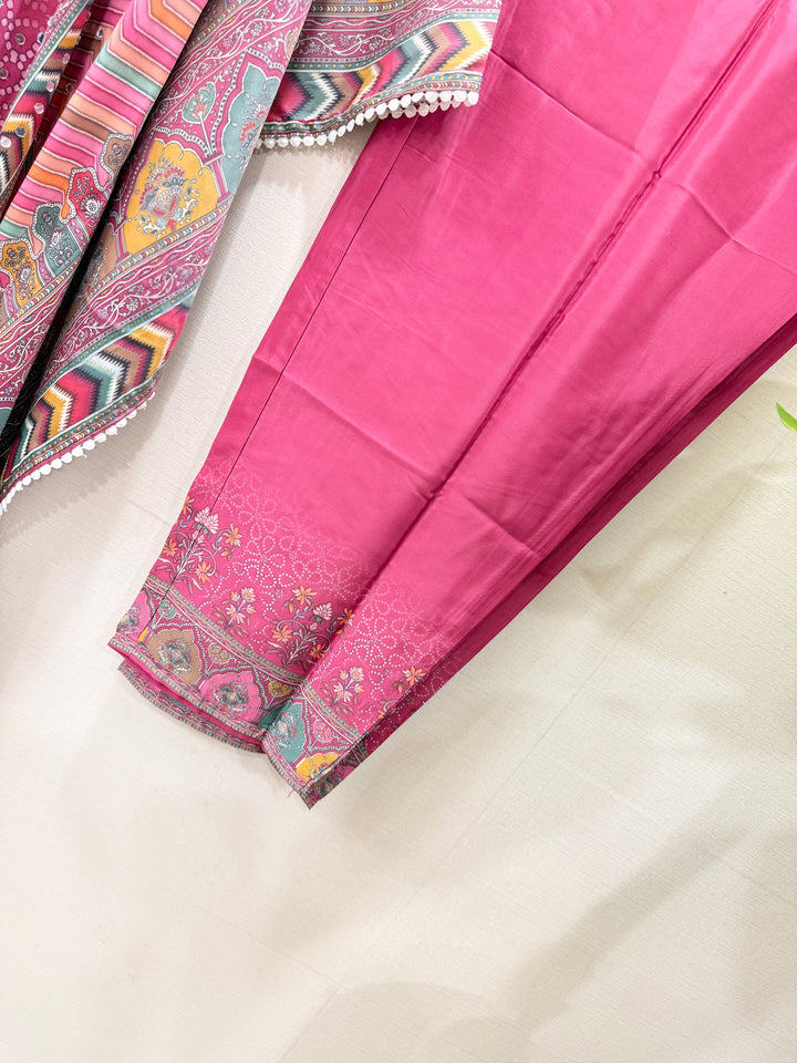 Mirror Work Kaftan Set 2204