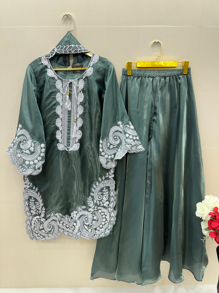 Shimmer Organza suits